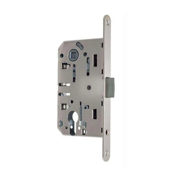 Замок врезной AGB B011035041 механизм Mediana Evolution 85 мм сатин хром