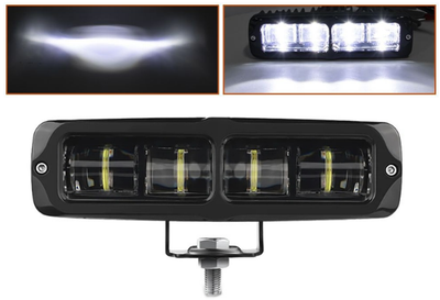 Светодиодная LED-фара 20W с четкой светоотражающей гранью (СТМ) Идеальный выбор для дополнительного освещения: не ослепляет встреч