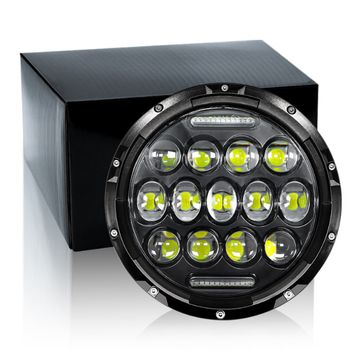 Скрамблер "Scrambler" светодиодная фара LED 7" (17.8 см) 75Вт