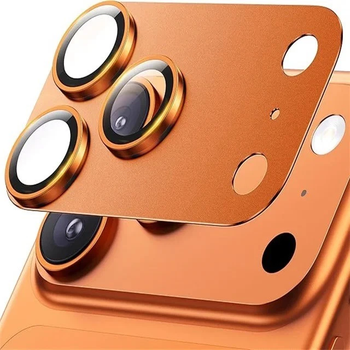 Защитное стекло DK для Apple iPhone 17 Pro | на камеру Metal Armor (023230) (orange)