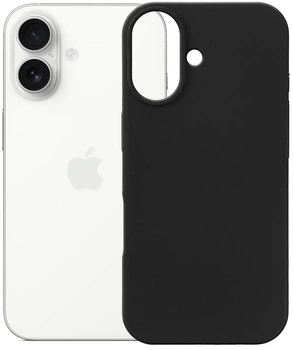 Панель 3MK Hardy MagSilicone для Apple iPhone 17 Black (5903108664325)