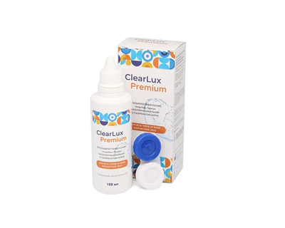 Розчин для контактних лінз ClearLux Premium 100 ml Esoform