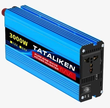 Інвертор 12V на 220V Tataliken 3000W чистий синус