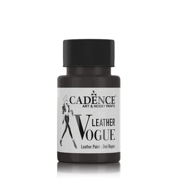 Краска акриловая для кожи Cadence Vogue Leather, LV12 Черный, 50 мл (01 194 0012 0050)