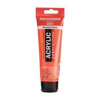Краска акриловая Amsterdam, 257 Оранжевая флуоресцентная, 20 мл (17042570)