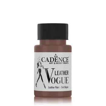 Краска акриловая для кожи Cadence Vogue Leather, LV11 Коричневый, 50 мл (01 194 0011 0050)
