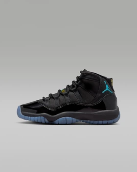 Кроссовки подростковые Jordan Air 11 Retro Gs 35.5 Чорний 378038-047
