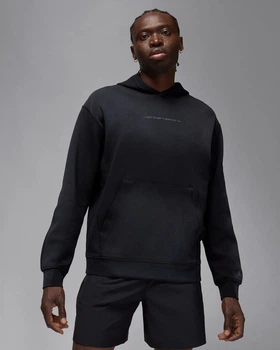 Кофта мужская Jordan Sport Hoop Fleece Dri-Fit Pullover Hoodie M Чорний HQ8690-010