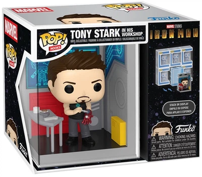 Figurka Funko POP! Marvel Nooks Tony Stark in his Workshop 16 cm FNK86244 (889698862448)