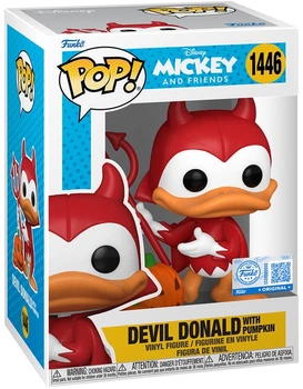 Figurka Funko POP! Disney Devil Donald with Pumpkin 10 cm FNK77398 (889698773980)