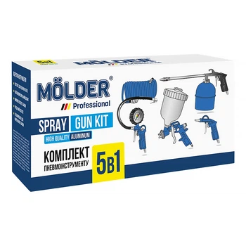 Набір пневмоінструменту Molder 5в1 MA31100