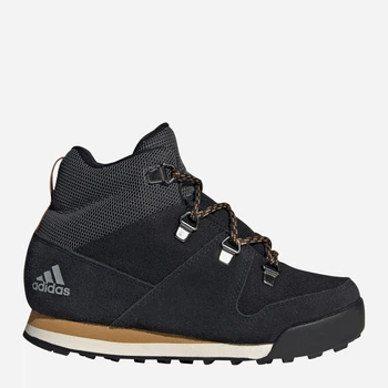 Подростковые зимние ботинки для мальчика adidas Snowpitch K FZ2602 37.5 Темно-синий/Черный (4064047479423) (955555907842445) - Уценка