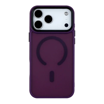 Чохол TPU+PC ShadowMat with MagSafe для iPhone 17 Pro Dark Purple