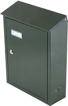 Skrzynka na listy Glori ir Ko PD900 29 x 10 x 38.5 cm Ciemnozielona (4770641900088)