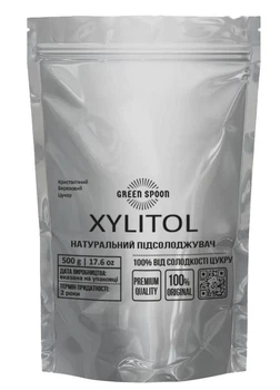 Ксилитол 500 г GREEN SPOON (березовый сахар, ксилит)