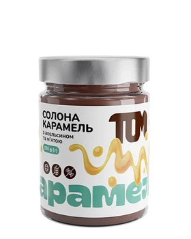 Карамель соленая с апельсином и мятой ТОМ, 330 г