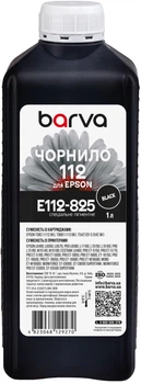 Чернила Barva для Epson 112 BK Special Pigmented 1 л Black (E112-825)