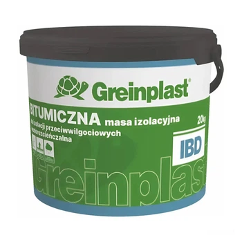 Бітумна мастика Greinplast IBD водорозчинна еластична 20 кг