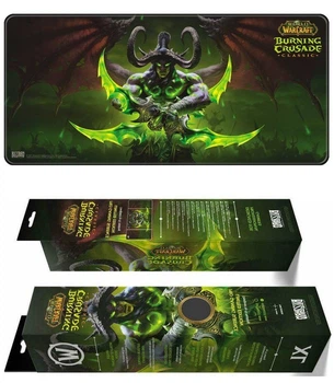 Килимок ігрова поверхня Blizzard World Of Warcraft Gaming Desk Mat Burning Crusade Illidan XL (90*42 cm)