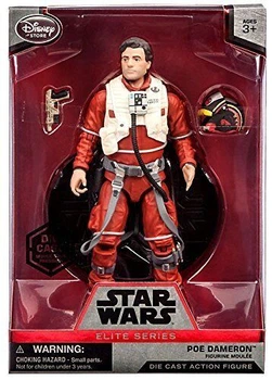 Фігурка Disney Star Wars Elite Series Die-cast Poe Dameron Figure Зоряні війни По Демерон 19 см.