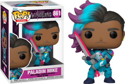 Фігурка Funko Pop Games Tiny Tina's Wonderlands Paladin Mike фанко Паладін Майк 861
