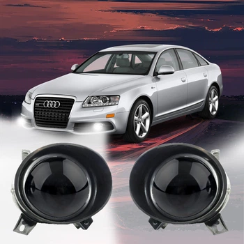 Противотуманные лазерные BI-LED фары StarLight AUDI A4/A5/A6/Q3/Q5 VW Passat CC белый/желтый/дальний свет 3" ПТФ
