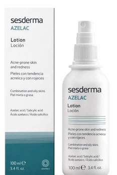 Лосьйон для обличчя і тіла Sesderma Azelac для схильної до акне, еритеми та шкіри з почервонінням 100 мл