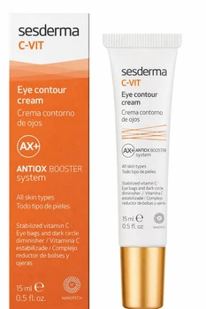 Крем-контур вокруг глаз Sesderma C-Vit Eye Contour 15 мл (8429979424464/8429979480583)