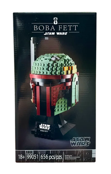 Конструктор Звездные войны Star Wars Голова Шлем Бобы Фетта Star Wars Boba Fett 656 деталей 99051