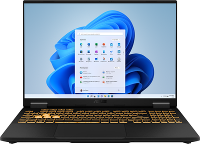 Ноутбук ASUS TUF Gaming F16 (2025) FX608JMR-I7161W (90NR0NB1-M000Z0) Jaeger Gray