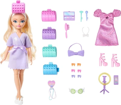 Кукла Barbie Dream besties Малибу Мое утро красоты JGG38
