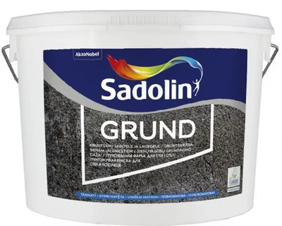 Фарба ґрунтувальна водорозчинна Sadolin Grund Білий BW 2.5л