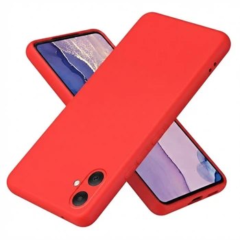 Чехол Fiji Full Soft Premium для Samsung Galaxy A07 (A075) противоударный бампер с микрофиброй Red