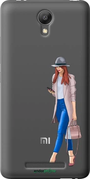 Чехол на Xiaomi Redmi Note 2 Девушка 1 "4751t-96-70447"