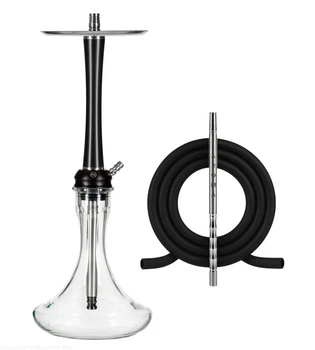 Кальян Aroma Hookah X-Ray Black 57 см Арома Хука Х Рэй нержавеющая сталь диффузор стеклянная колба на уплотнителе