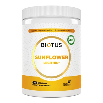 Лецитин соняшниковий, Lecithin Sunflower, Biotus, 454 г (BIO-531347)