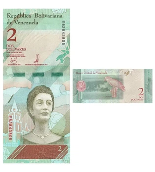 Банкнота 2 болівари Венесуела 2018 рік UNC