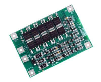Контролер BMS 3S плата захисту заряду/розряду для 3-х Li-Ion 18650 40A 12.6V (0230)