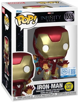 Фигурка Funko POP! Marvel Endgame Железный человек Glow 10 см FNK88664 (889698886642)