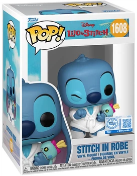 Фигурка Funko POP! Disney Стич в халате 10 см FNK88656 (889698886567)