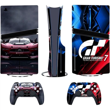 Наклейки для консоли DK Console Skin Sticker для PS5 Pro Blu-Ray (Silver) [155055]