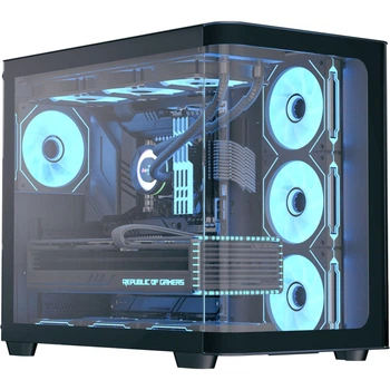 Корпус AeroCool P500C-G-BK-v1 Black (ACCM-PN01043.11) [146677]