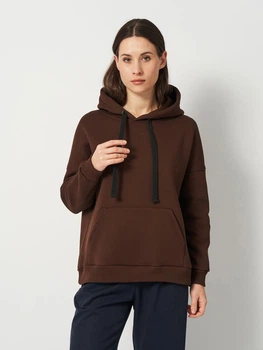 Худи Solo спортивное на флисе One Size Шоколад Wm2196