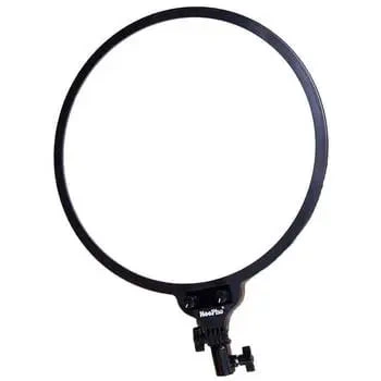 Круглая LED-лампа Neepho NP-36 чёрного цвета без подставки
