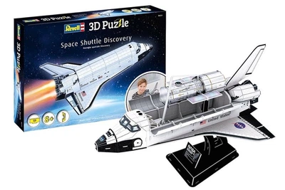 3D Пазл Revell Космический шатл Дискавери 126 елементов (4009803002514)