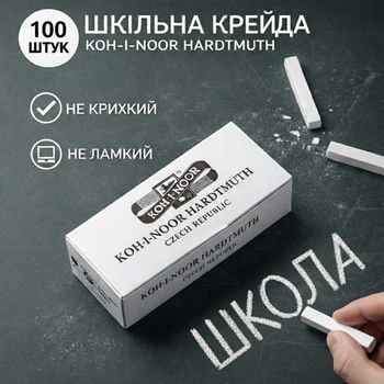 Мел K-I-N белый 100шт. 111502