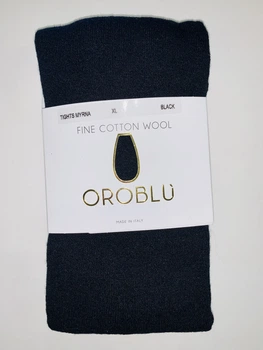 Колготки женские тёплые Oroblu Myrna раз-р. L чёрные