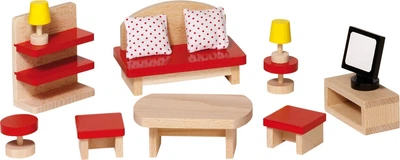 Вітальня для ляльок Goki з меблями 5299640 (4013594517164)