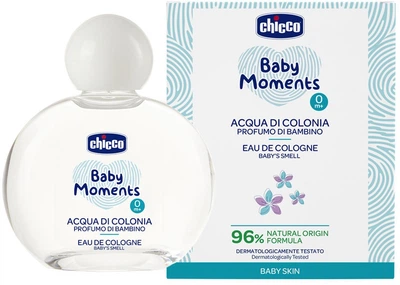 Одеколон дитячий Chicco Baby Moments 100 мл (8058664138494)