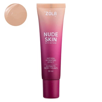 Тональна основа NUDE SKIN ZOLA 02 MEDIUM 30 мл